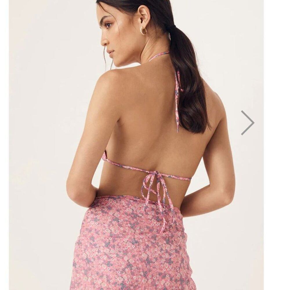 Spell &‎ the Gypsy sz XS pink bikini top NWT - Picture 4 of 7